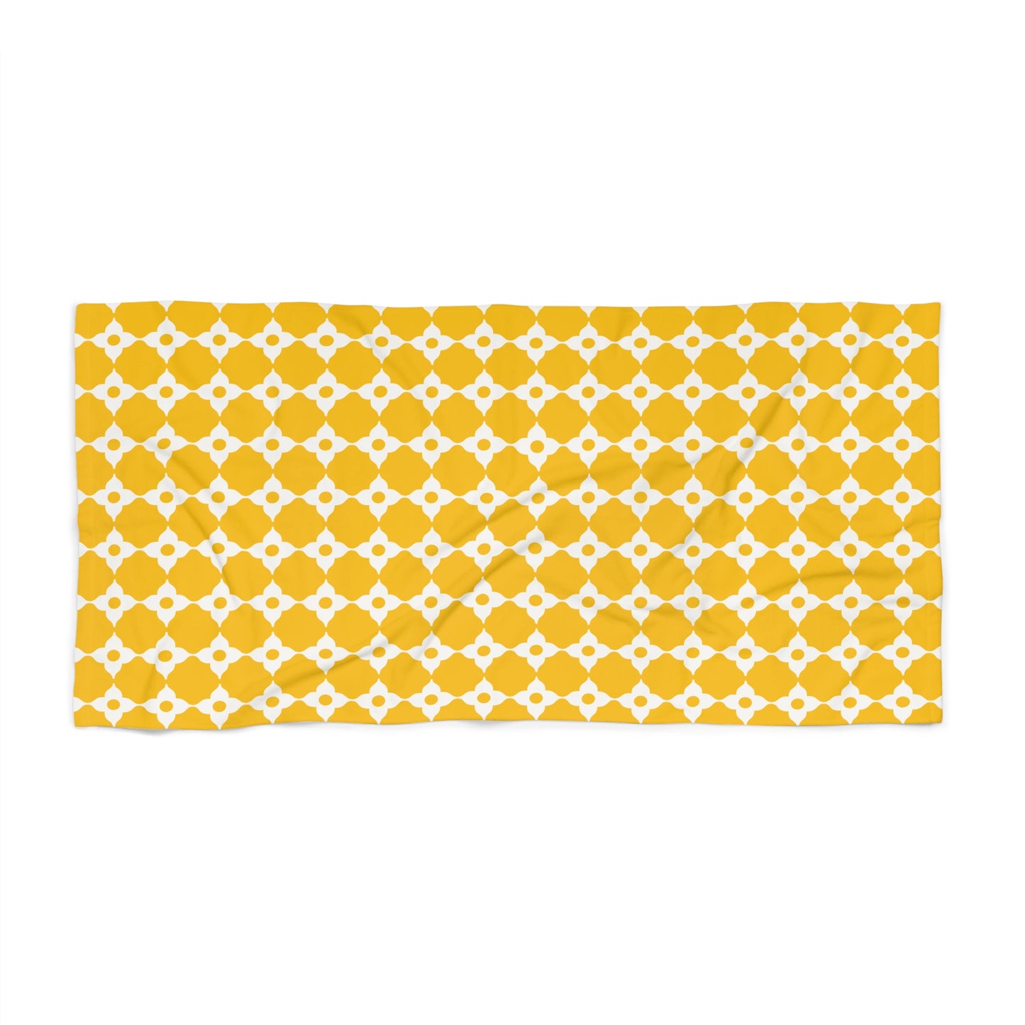 Quatrefoil Beach Towel