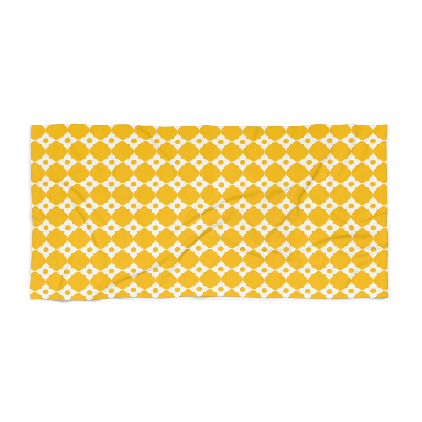 Quatrefoil Beach Towel