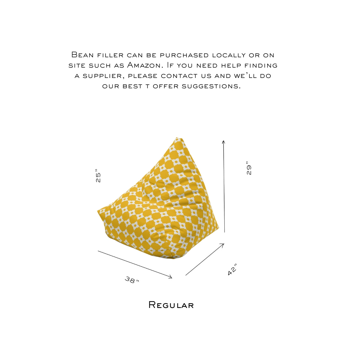 Quatrefoil Themed Bean Bag