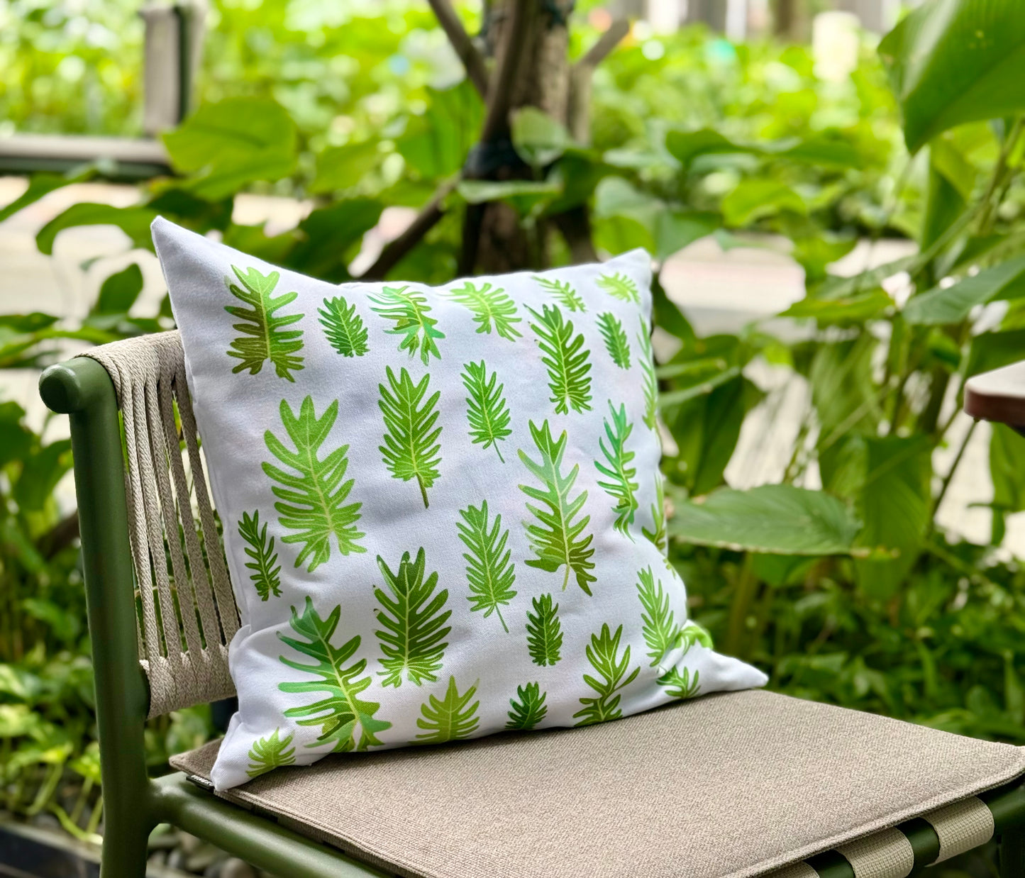 Xanadu Plant Green Pillowcase