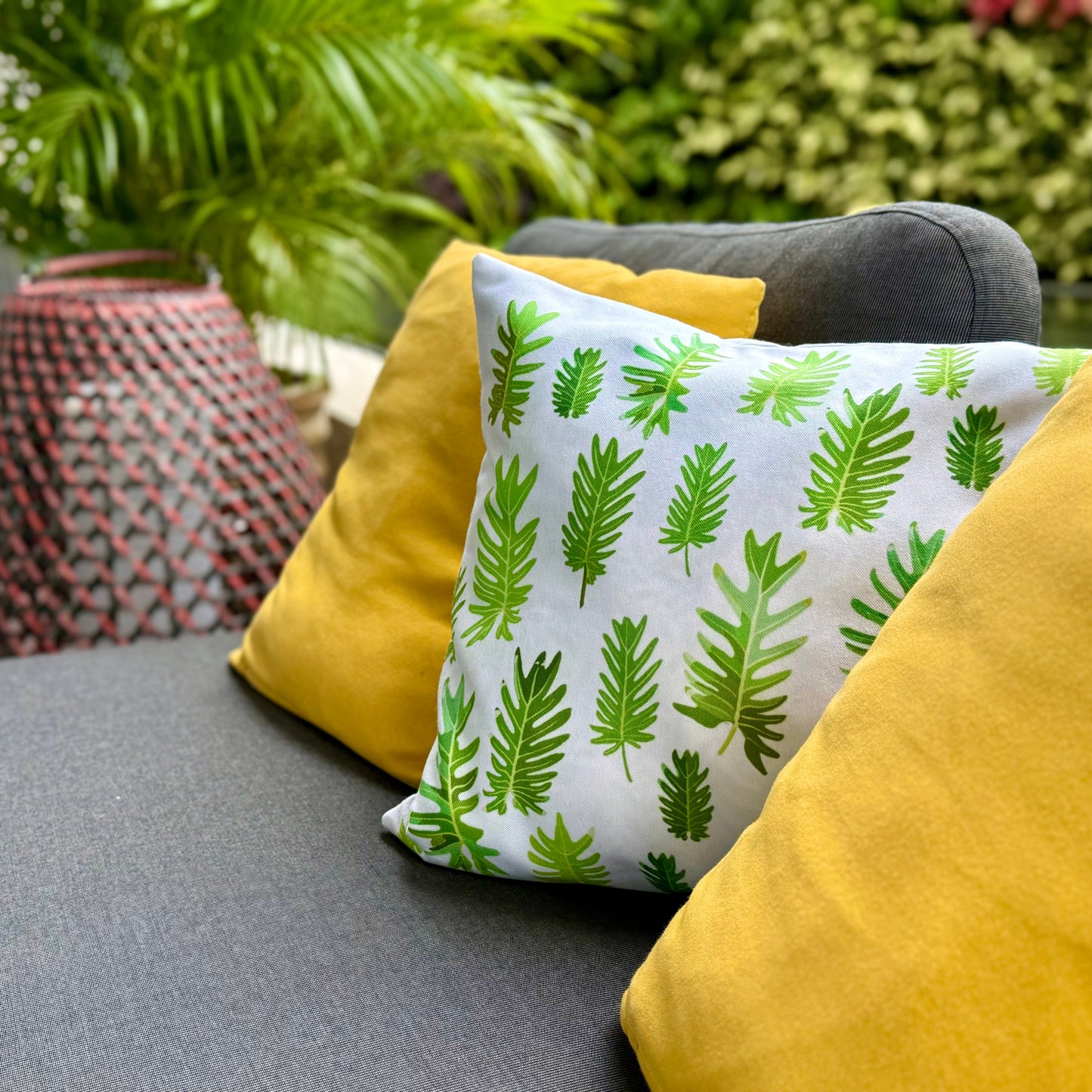 Xanadu Plant Green Pillowcase
