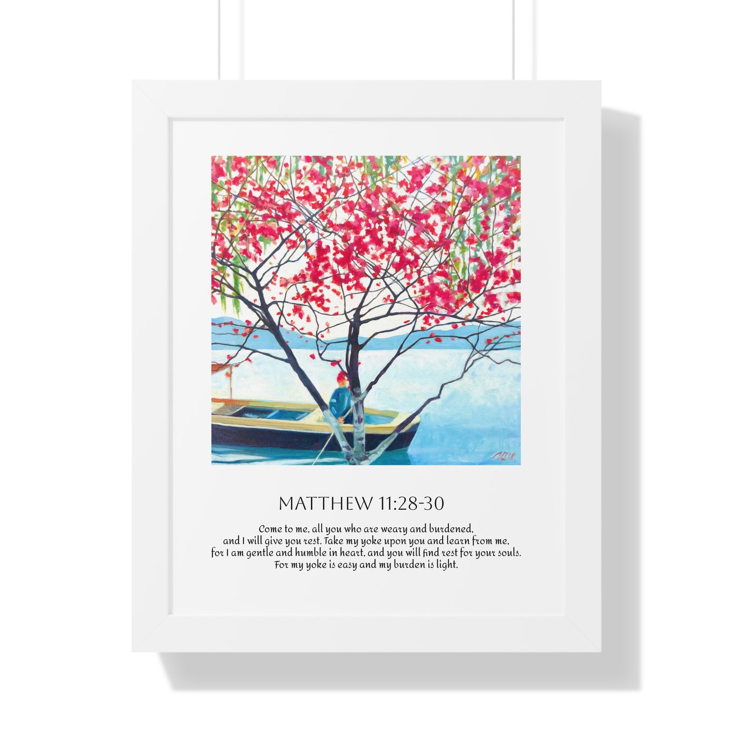 Coastal Serenity Framed Art Print