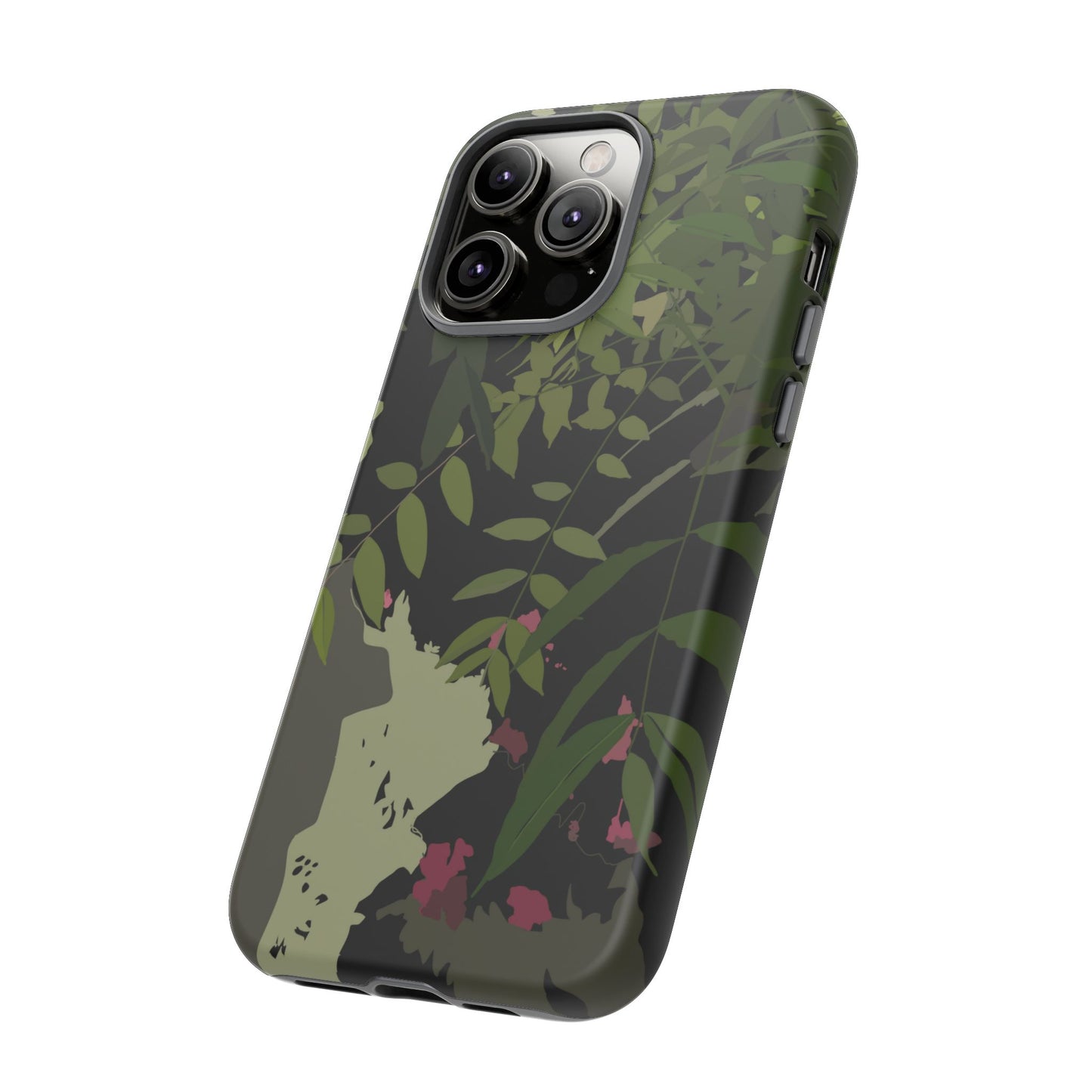 Tough Cases: Nature-Inspired Phone Case with Fern Print