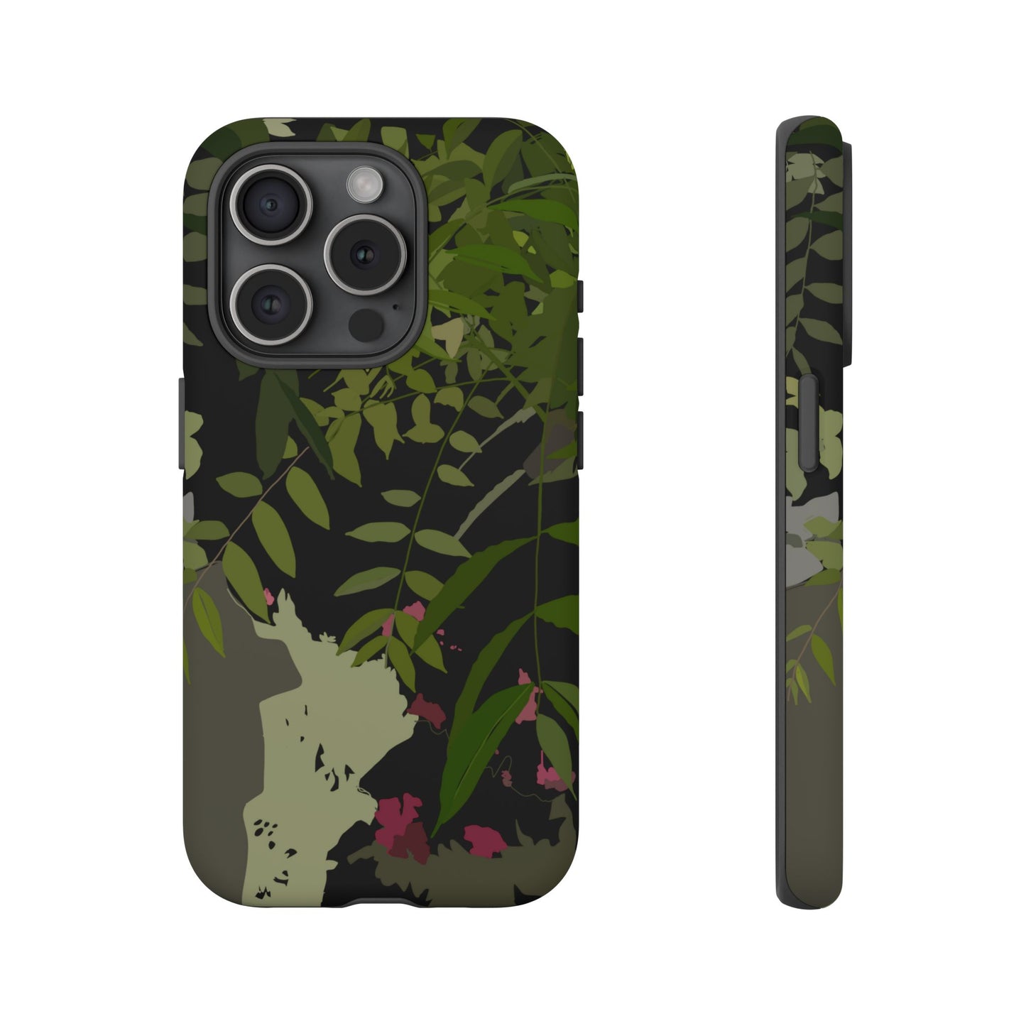 Tough Cases: Nature-Inspired Phone Case with Fern Print