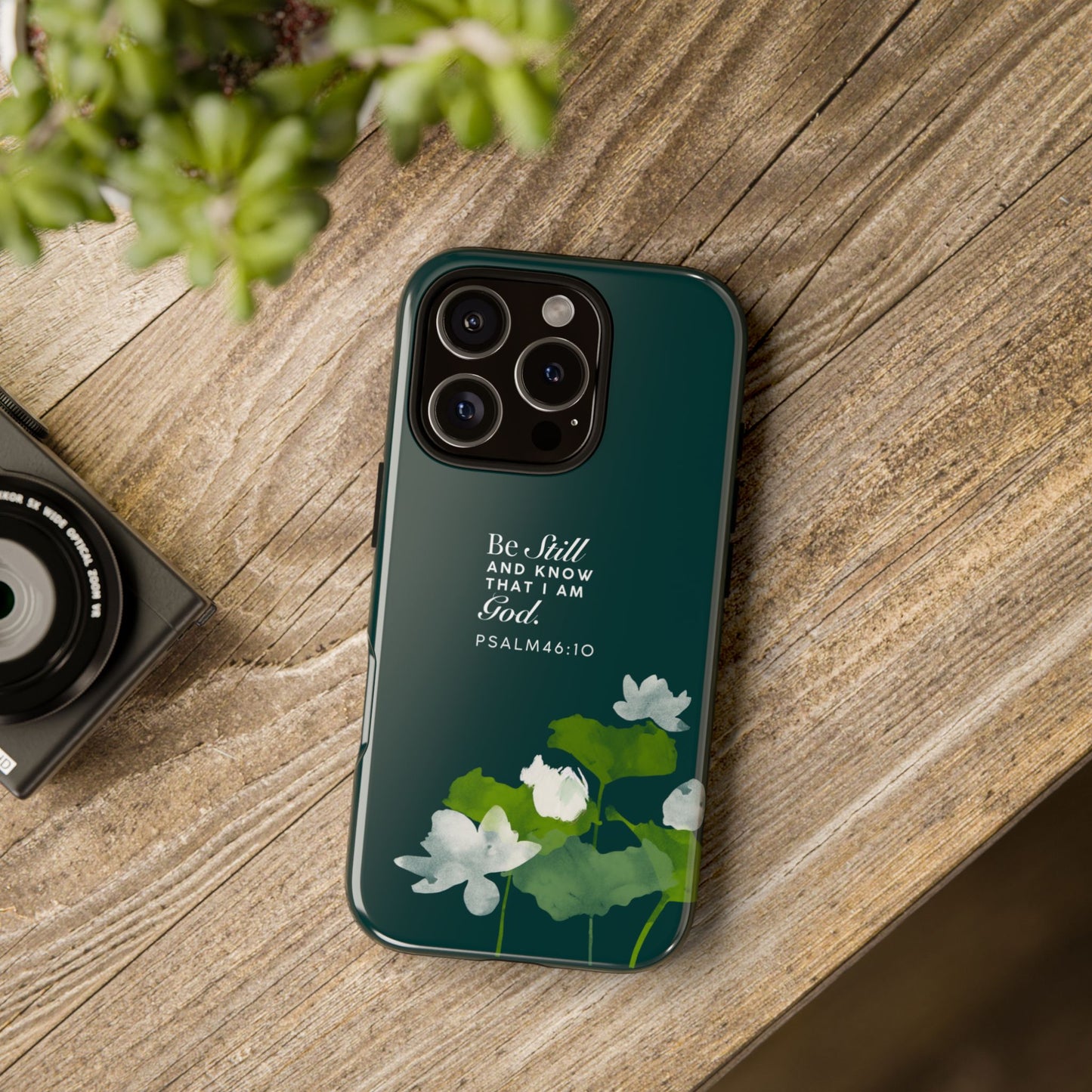 Tough Cases: Nature-Inspired Phone Case with Fern Print