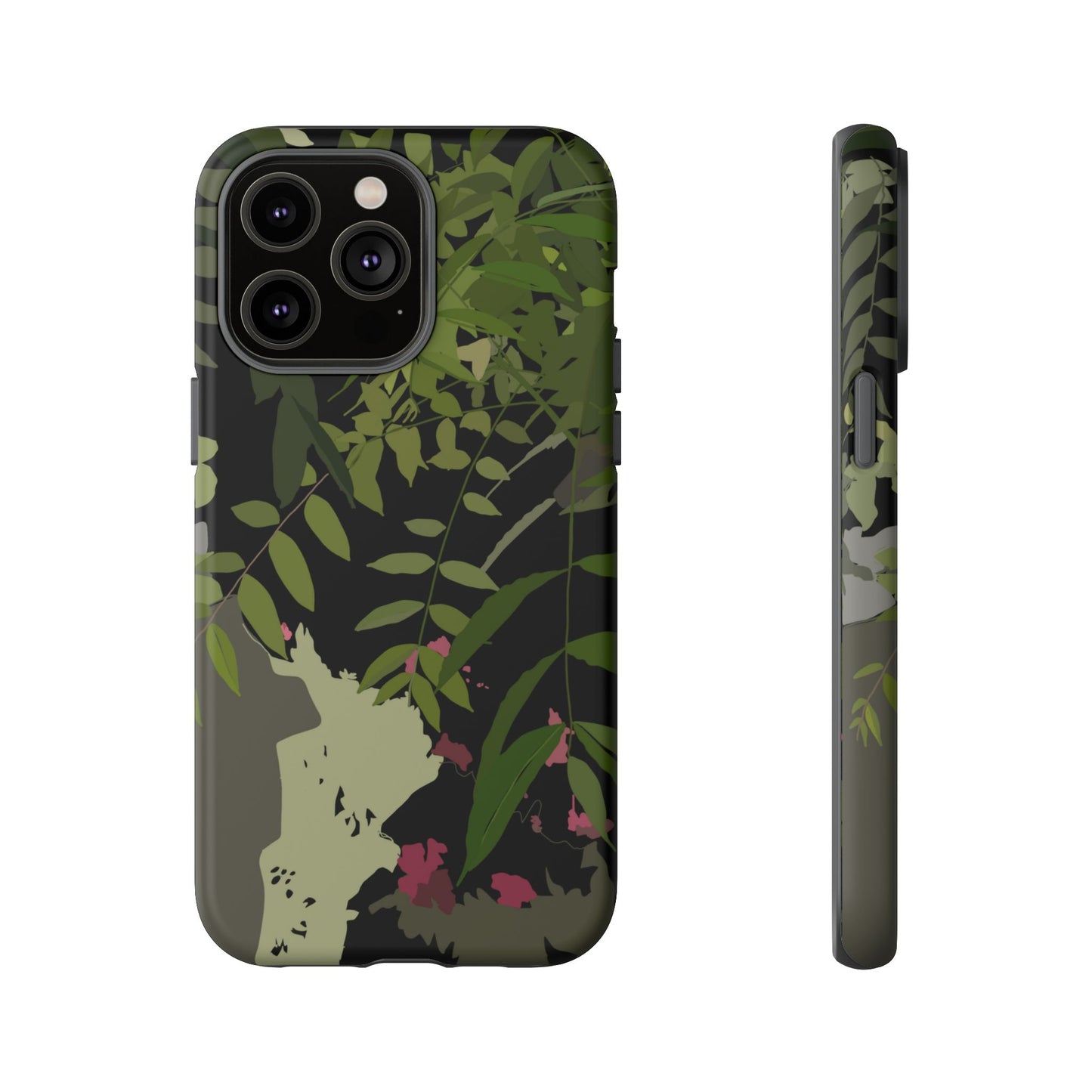 Tough Cases: Nature-Inspired Phone Case with Fern Print