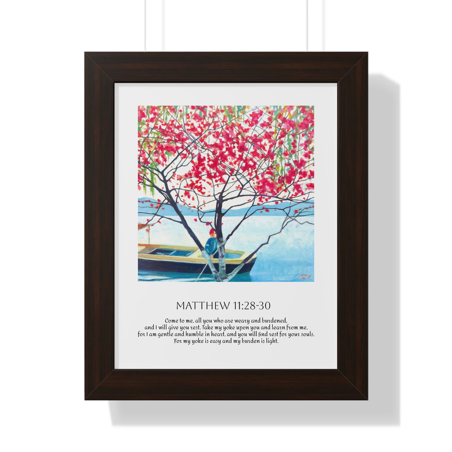Coastal Serenity Framed Art Print