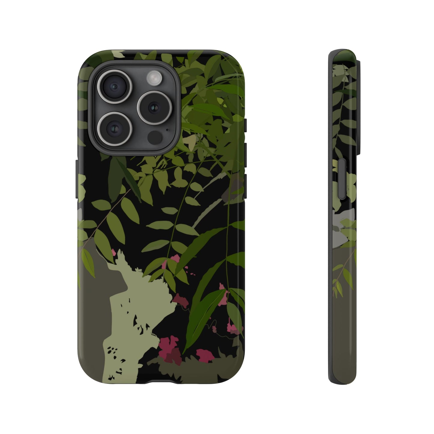 Tough Cases: Nature-Inspired Phone Case with Fern Print