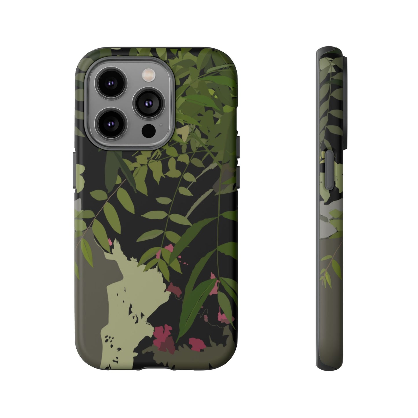 Tough Cases: Nature-Inspired Phone Case with Fern Print