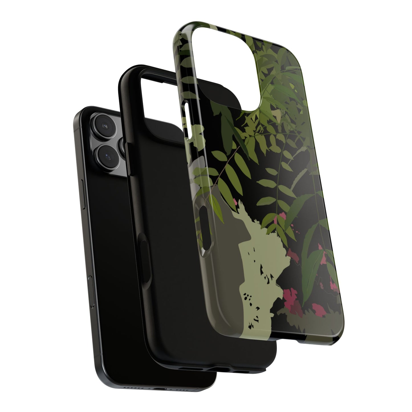 Tough Cases: Nature-Inspired Phone Case with Fern Print