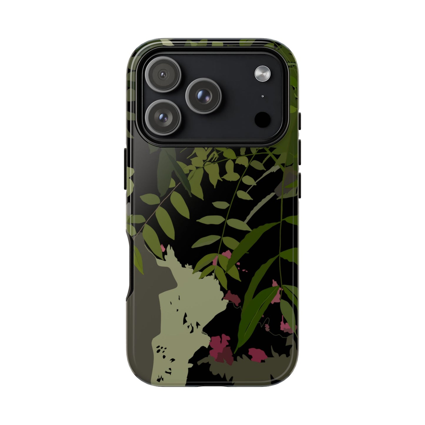 Tough Cases: Nature-Inspired Phone Case with Fern Print