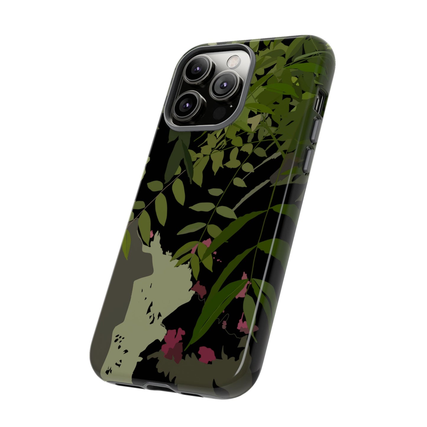 Tough Cases: Nature-Inspired Phone Case with Fern Print
