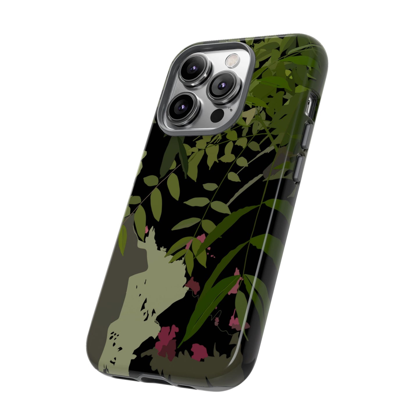 Tough Cases: Nature-Inspired Phone Case with Fern Print