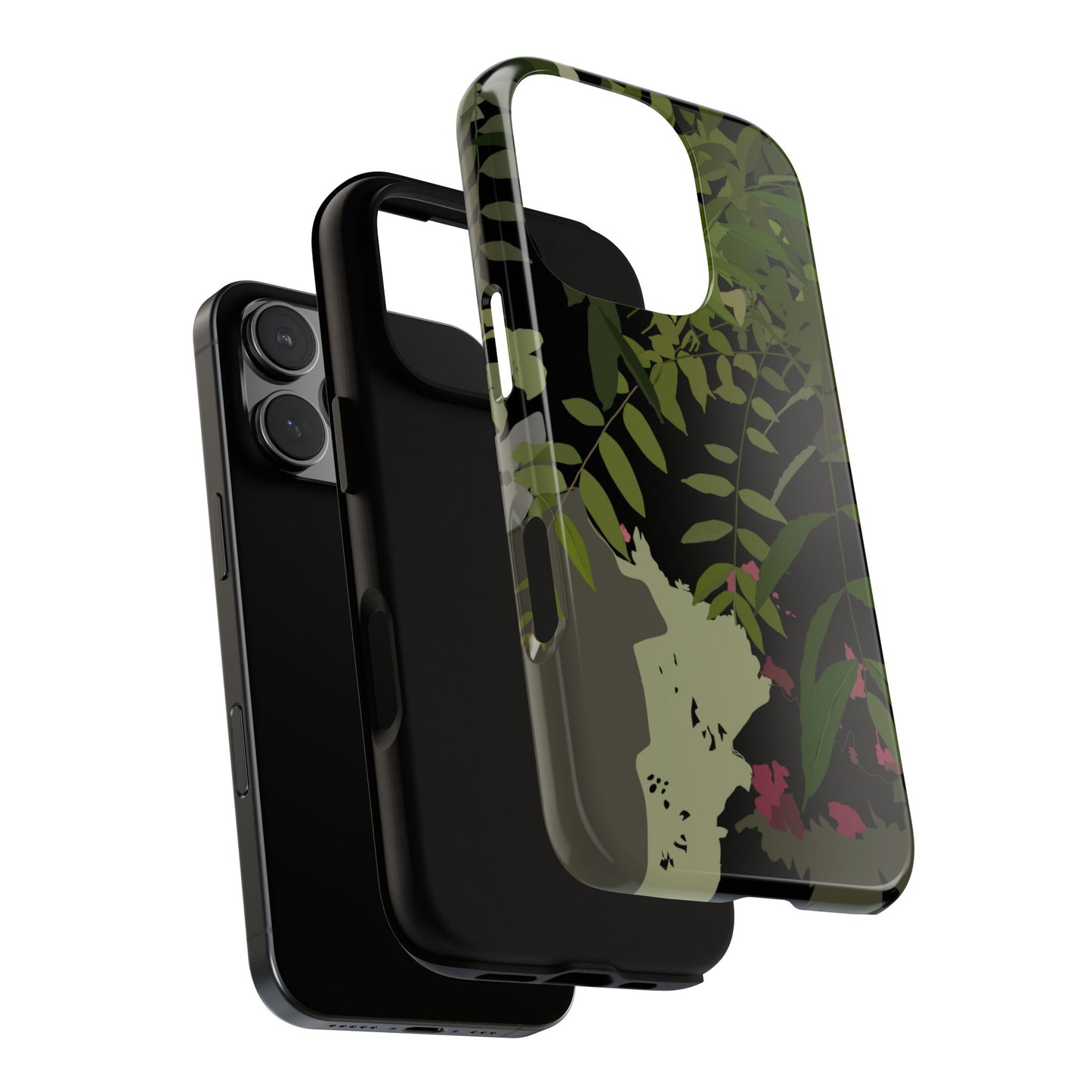 Tough Cases: Nature-Inspired Phone Case with Fern Print