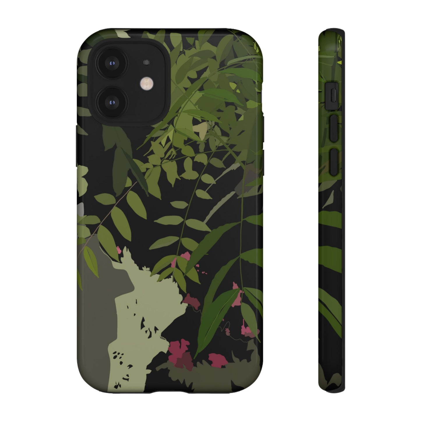 Tough Cases: Nature-Inspired Phone Case with Fern Print