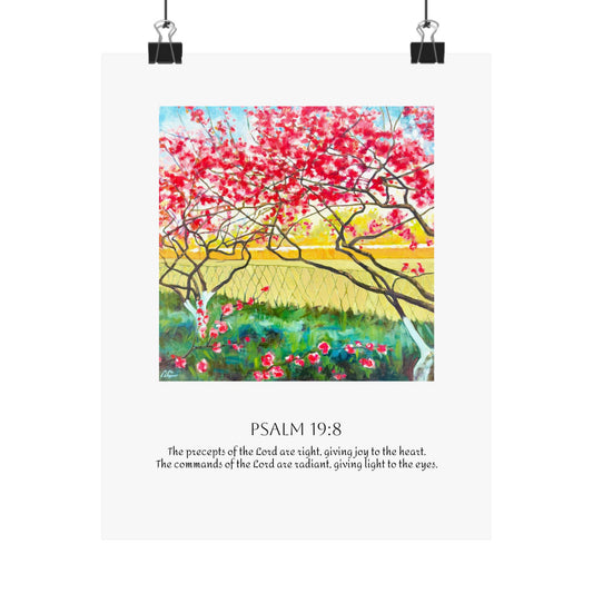 Radiant Garden Art Print
