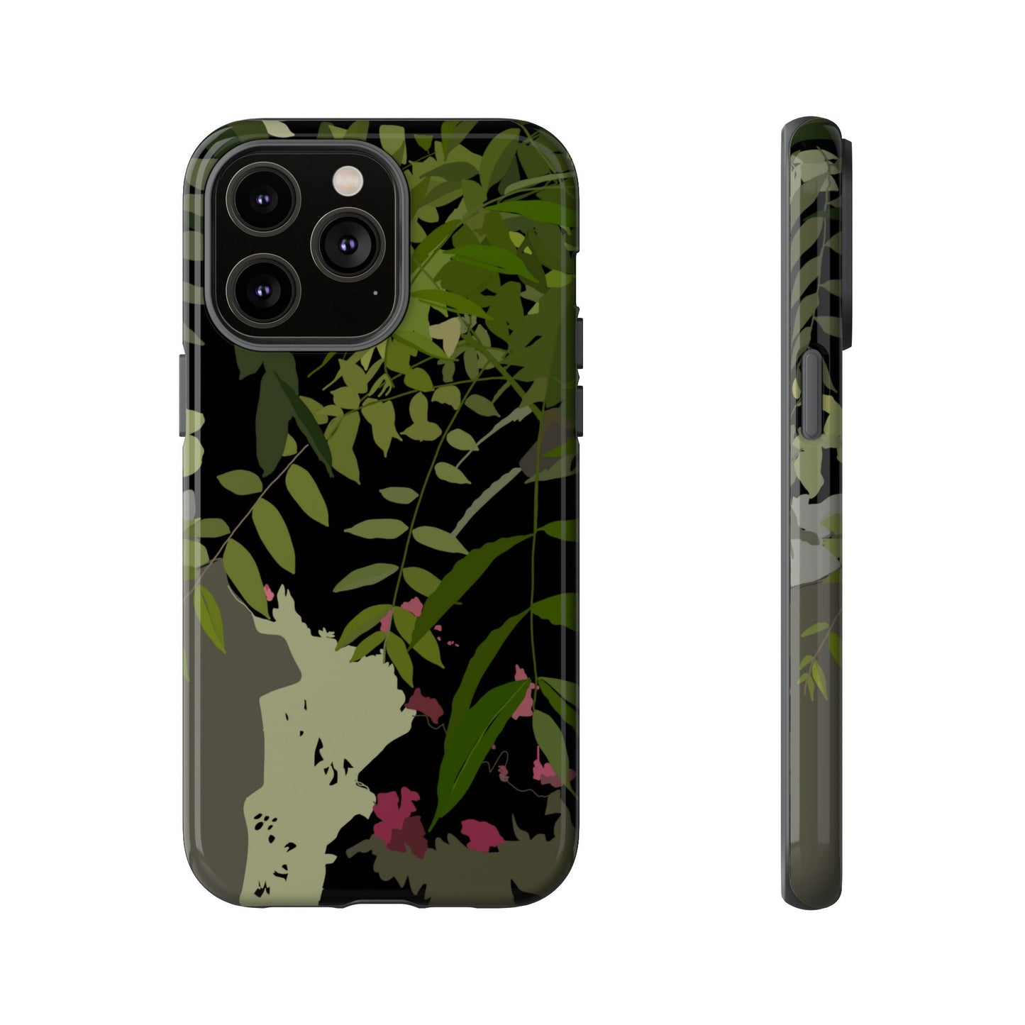 Tough Cases: Nature-Inspired Phone Case with Fern Print