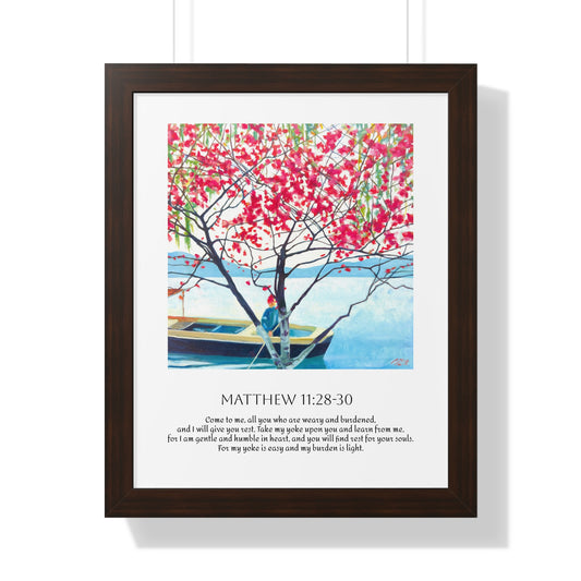 Coastal Serenity Framed Art Print