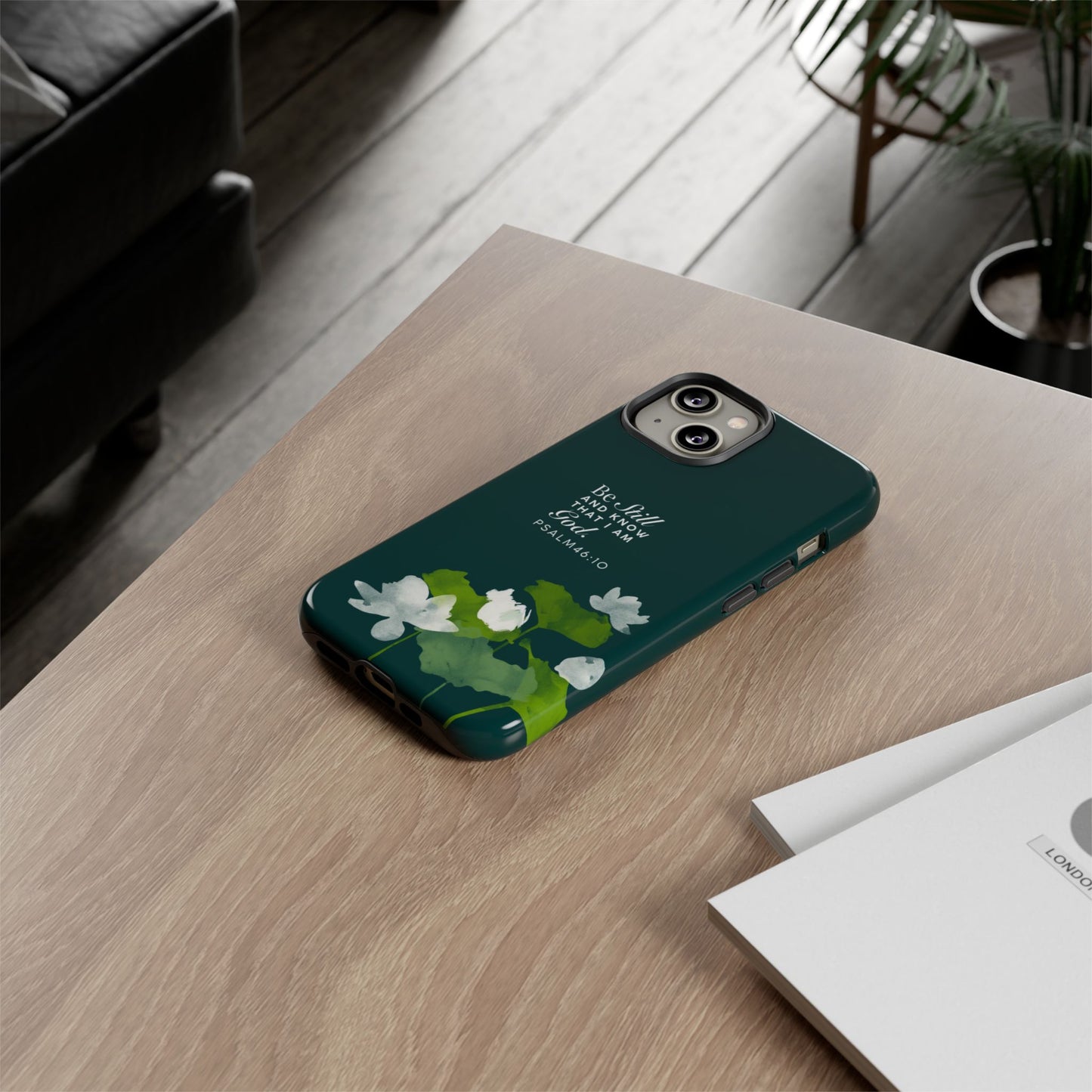 Tough Cases: Nature-Inspired Phone Case with Fern Print