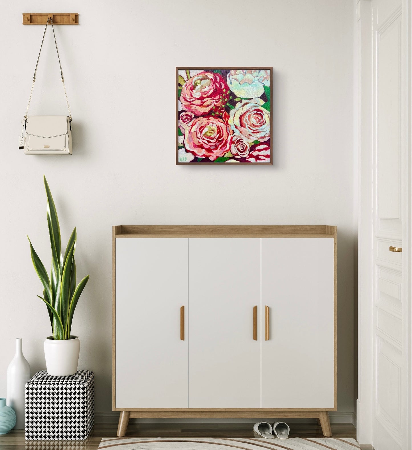 Square Elegance: The Rose Collection I