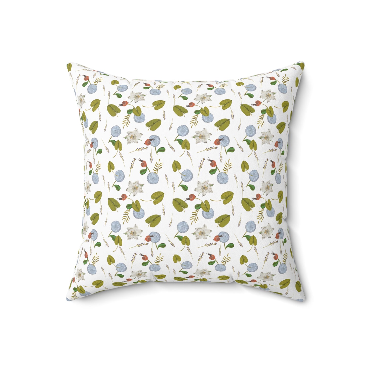 Illuminated Garden Throw Pillow