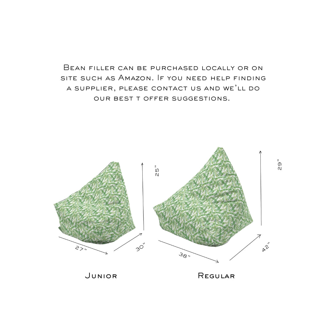 Myrtle - Leaf Bean Bag