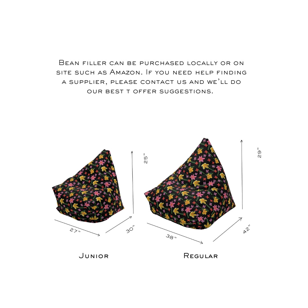 Tropical Night Bean Bag