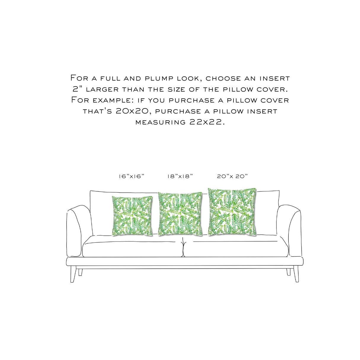 Myrtle - Leaf Pillowcase