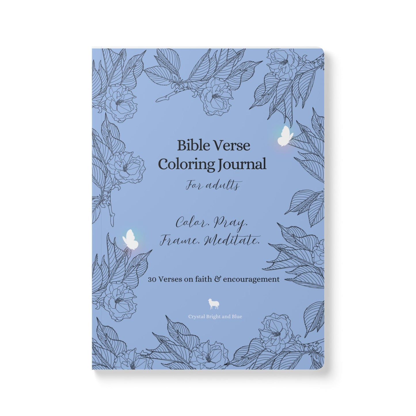 Bible Verse Coloring Journal - Digital Download