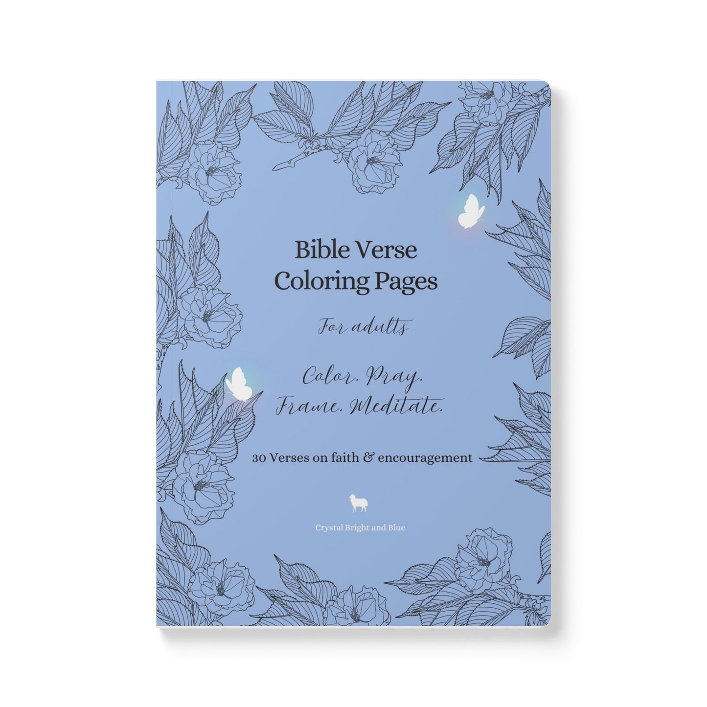 Bible Verse Coloring Pages - Digital Download