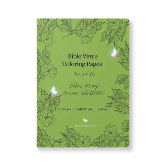 Bible Verse Coloring Pages - Digital Download