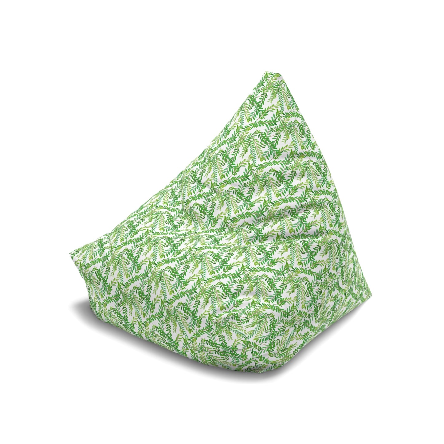 Green Leaves of Myrtle-Leaf Leaf-Flower Bean Bag