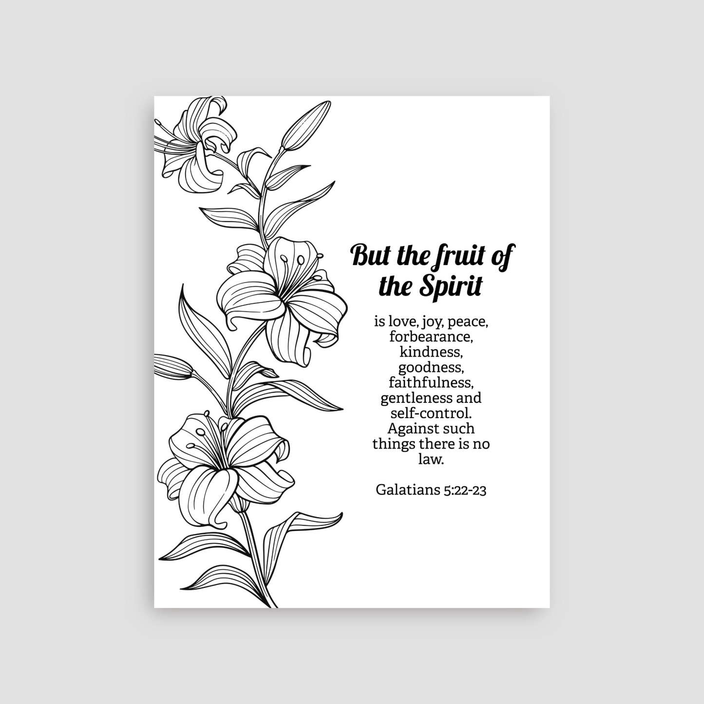 Rooted in the Word: Love — 30 Bible Verse Coloring Pages