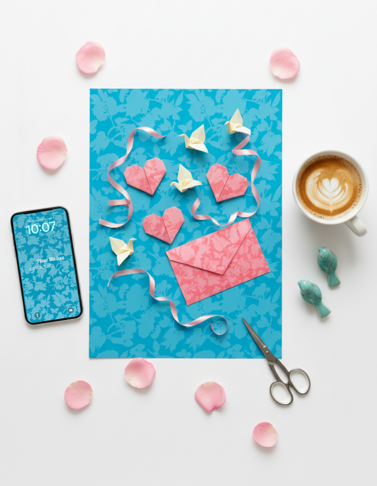 A Quiet 30 Day Scripture Coloring Journey on Love